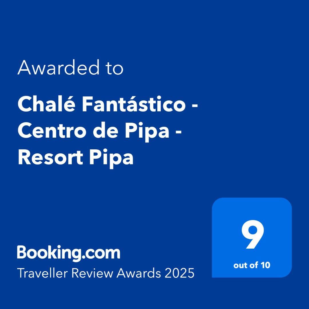 Chale Fantastico - Centro De Pipa - Resort Pipa Praia de Pipa Dış mekan fotoğraf